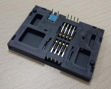 Conector de tarjeta inteligente PUSH PULL,8P+2P KLS1-ISC-F007C